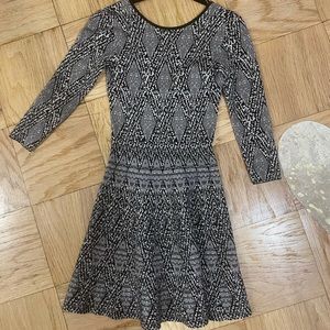 Zara light-sweater material dress